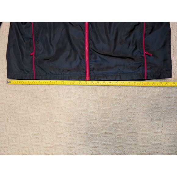 Reebok NFL Atlanta Falcons Jacket Mens 2X 2XL XXL Black Red Windbreaker - Picture 7 of 10